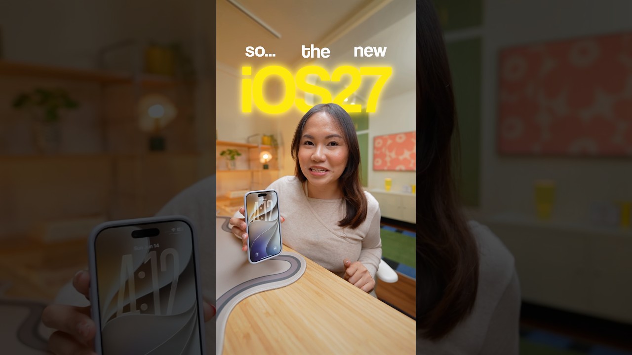 Thumbnail for iOS27 will speed up your iPhones! Looking forward to that up 80% faster Airdrop. #wwdc26 #apple