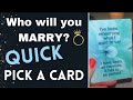 Quick pick a card who will you marry   new deck reveal tarot pickacard tarotreading