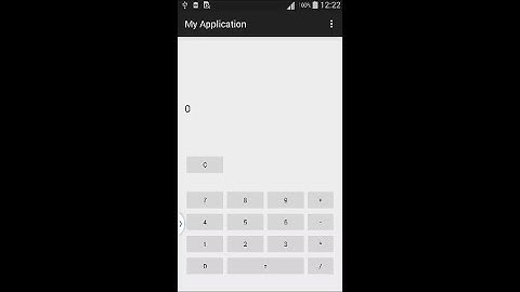 Android Studio: Calculator App
