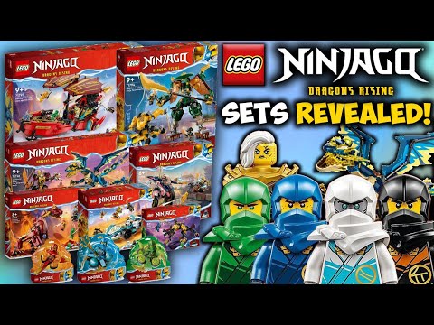 LEGO Ninjago summer 2023 sets revealed ahead of August