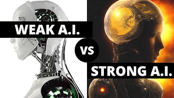 Strong A.I. vs Weak A.I. vs Narrow A.I. vs General A.I. - The Philosophical Differences Explained