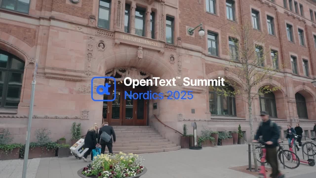 OpenText video thumbnail