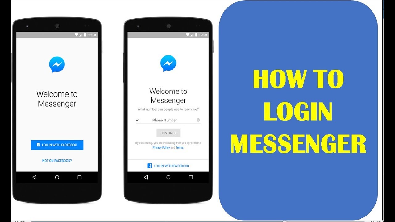 facebook messenger login with phone number facebook messenger login with phone number