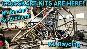 Crosskart Kit Frame Assembly: No Bender, No Problem!  KJ Raycing VF-1 Go Kart Kit