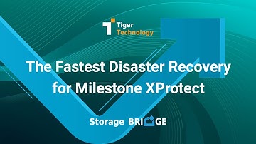 Disaster Recovery for Milestone XProtect