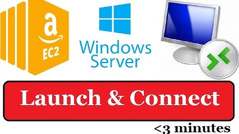 AWS EC2 Launch & Connect using RDP In Less Than 3 Minutes