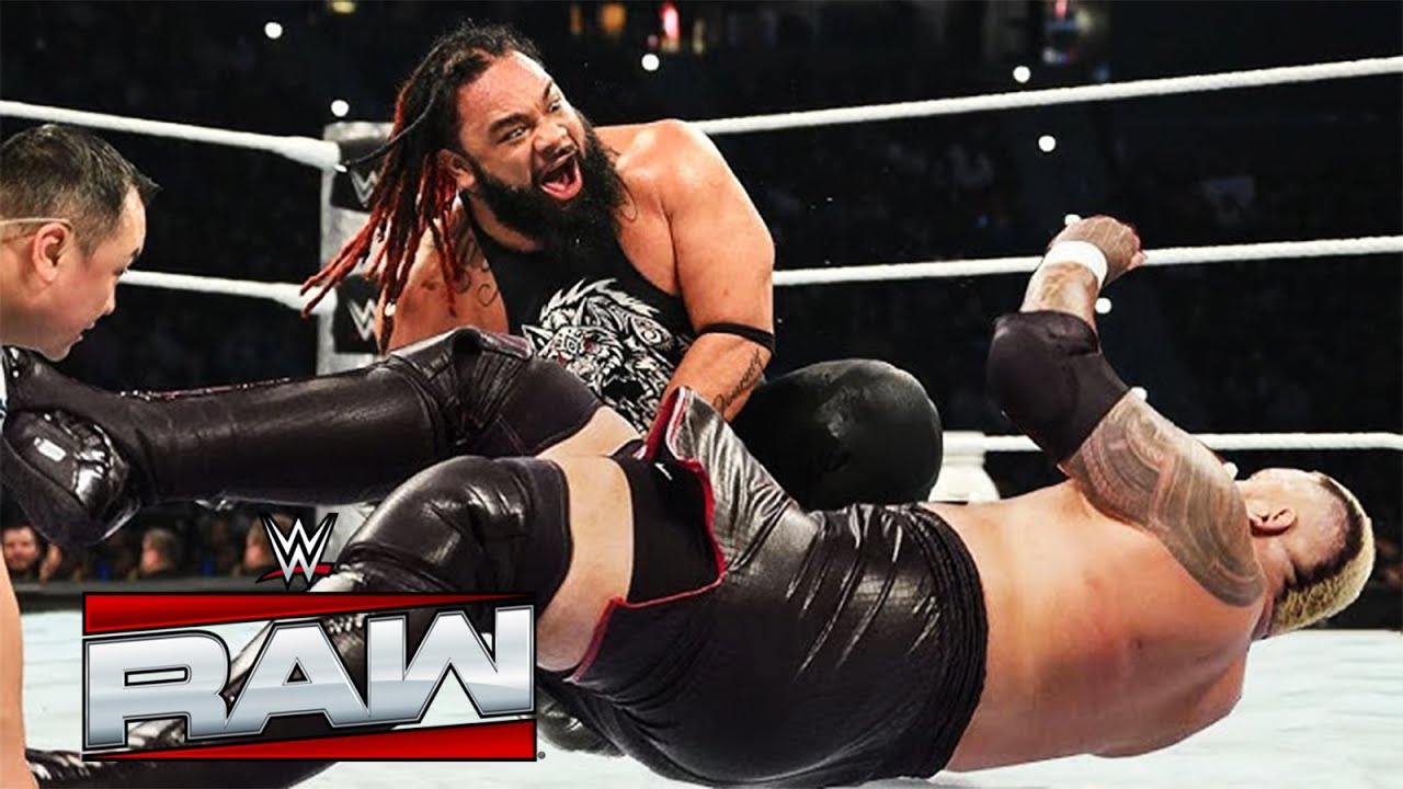 JACOB FATU’S SAVAGE ATTACK ON SOLO SIKOA | BLOODLINE BETRAYAL: FATU DESTROYS SOLO ON RAW