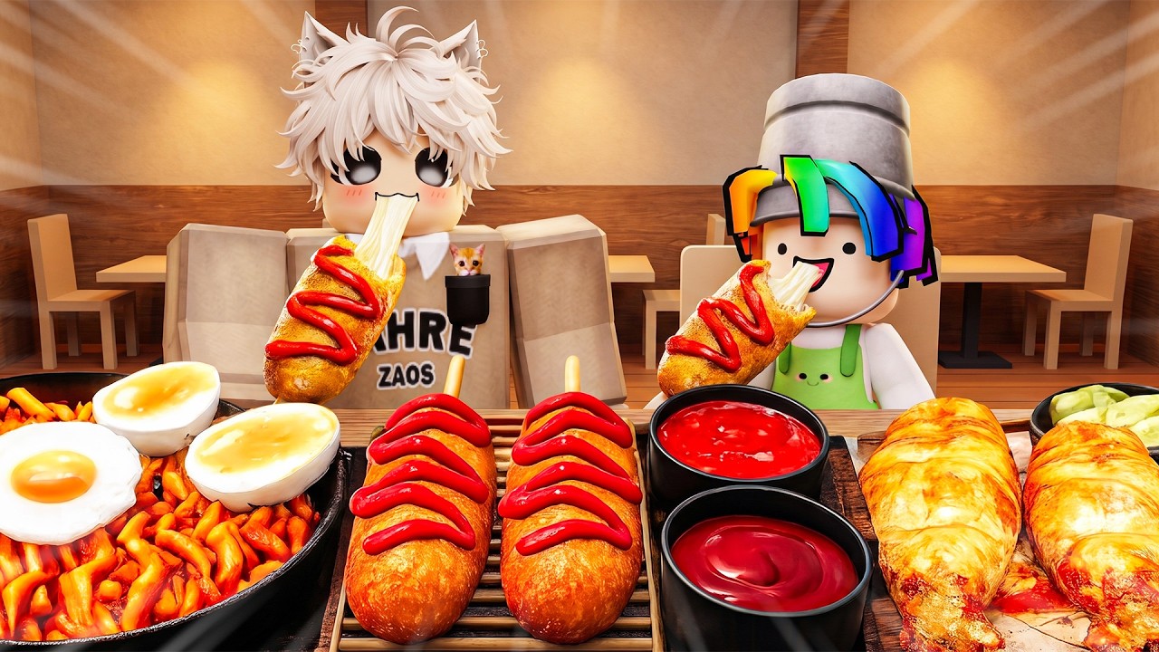 DUNDUN & LEMON ASMR MUKBANG MAKANAN PALING LEZAT DI ROBLOX!