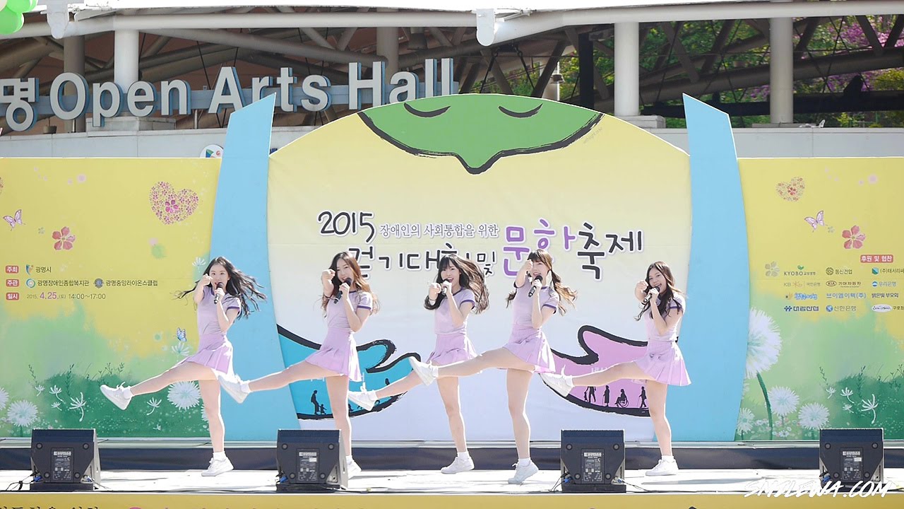 150425 여자친구(GFRIEND) - 유리구슬 (Glass Bead) @광명 PBC 공개방송 직캠/Fancam by -wA-