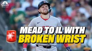 INSTANT REACTION: Red Sox place newly-acquired Curtis Mead on Injured List with BROKEN WRIST 🚨