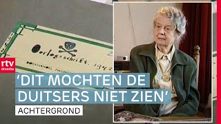 To had geheime dagboeken over de Duitsers: 'Heel gevaarlijk' | Nostalgie | RTV Drenthe