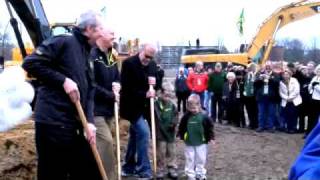 Groundbreaking - The First Shovel Digs