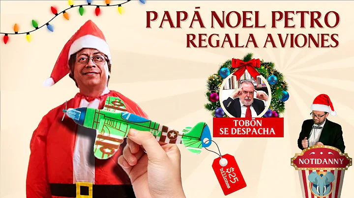 REGALO NAVIDEO DE PAP NOEL PETRO: AVIONES DE COMBA...