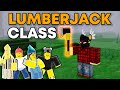 LUMBERJACK CLASS Gameplay to Day 99 || 99 Nights in the Forest