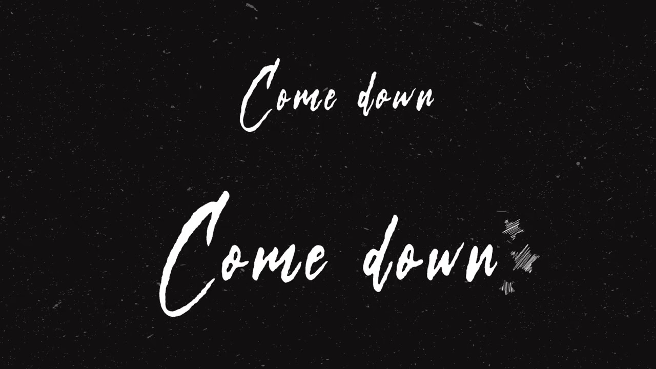 Watch Comedown - Trey Joshua (official Lyric Video) on YouTube Watch Comedown - Trey Joshua (official Lyric Video) on YouTube