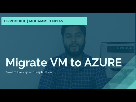 How to Migrate virtual Machine or Physical Server to Microsoft Azure Cloud using Veeam Backup free