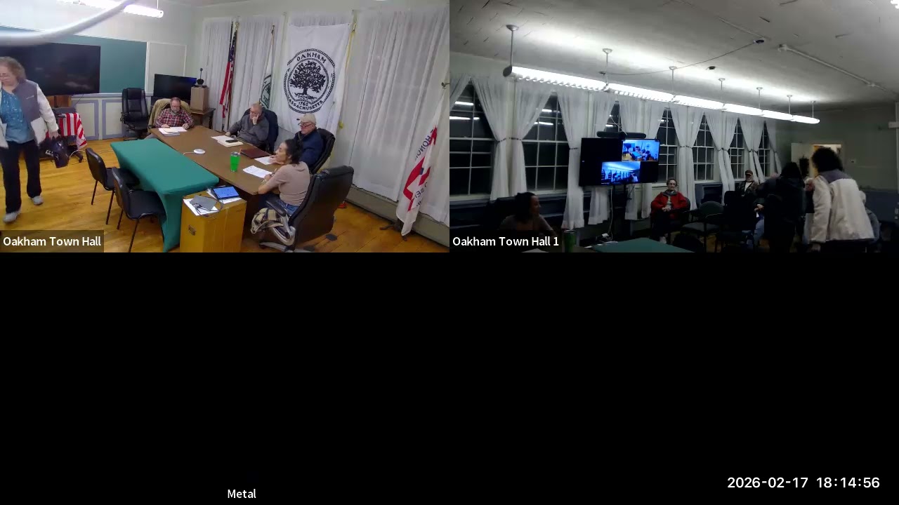 Board of Selectmen Meeting 2/17/26