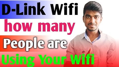 How many devices connected to my wifi dlink | Wifi kon kon use kar raha hai | D-Link Wifi
