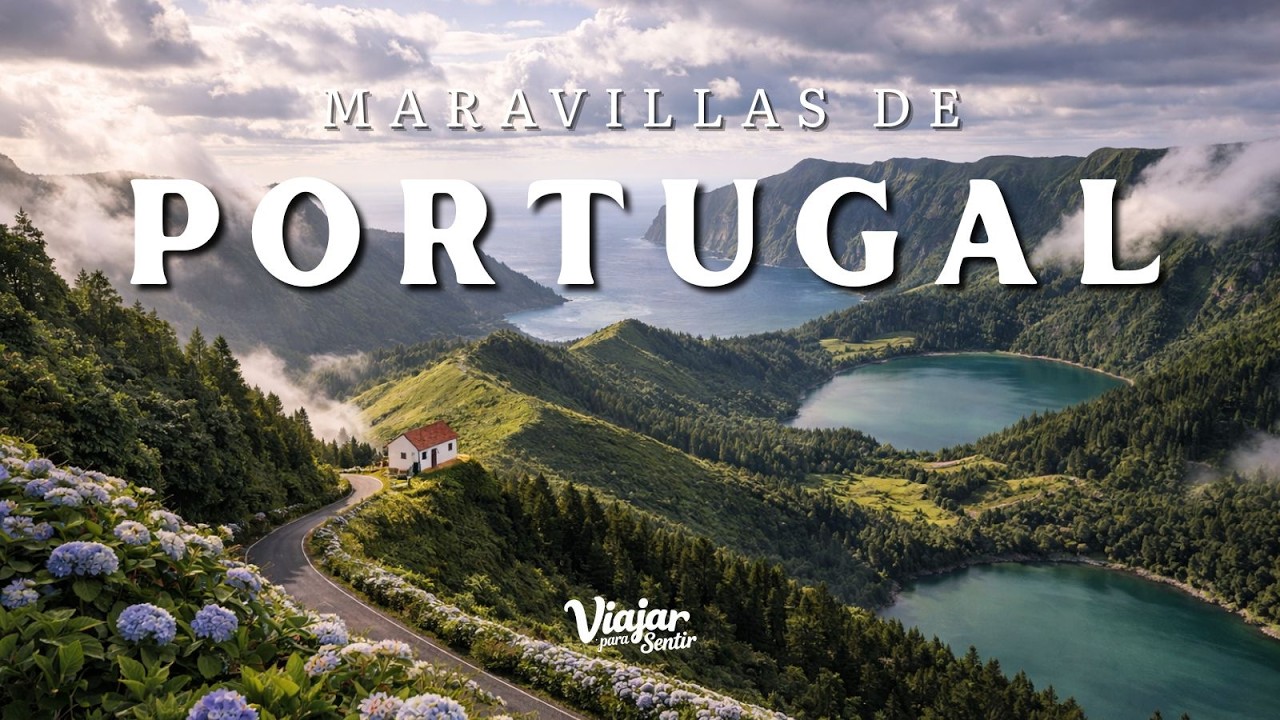 Maravillas de Portugal | Los 5 lugares más hermosos de Portugal | Video de viaje en 4K