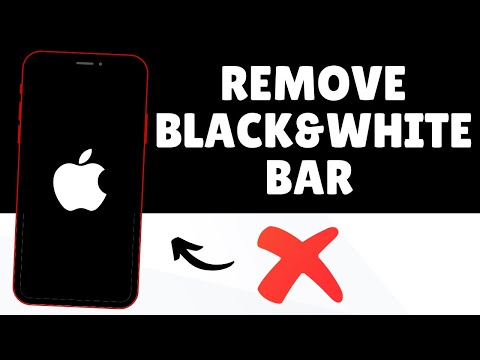 iPhone: How to Remove the Black Bar at the Bottom (Step by Step)