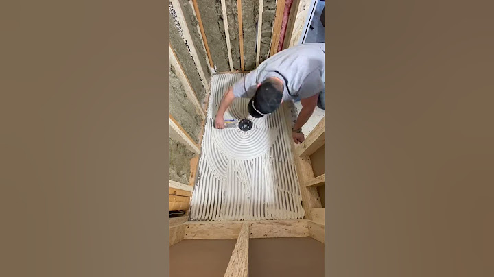 Why prefab shower pans are awesome! #shorts #youtubeshorts #diy