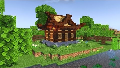 Minecraft | Hot to Build a Small Japanese House | Tutorial 