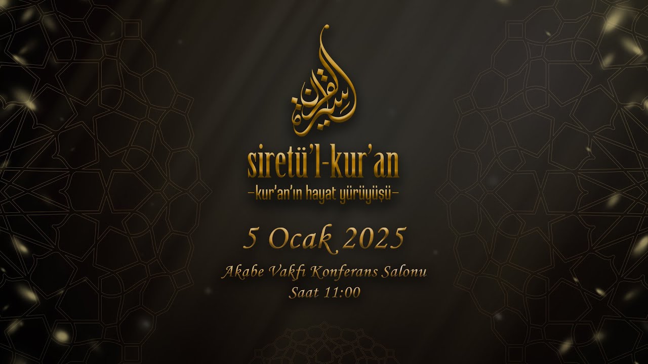 Siretü'l Kur'an - 77.Ders “İNFİTAR” Suresi - Mustafa İslamoğlu