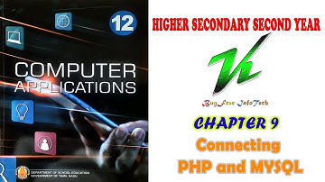 Chapter 9 |  Connecting PHP and MYSQL |TN board 12th Computer Applications