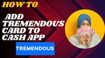 How to add Tremendous card to Cash app I DOUBLE Z