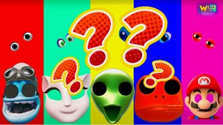 Wrong Eyes Crazy Frog Green Alien Red Frug Super Mario Only The Best