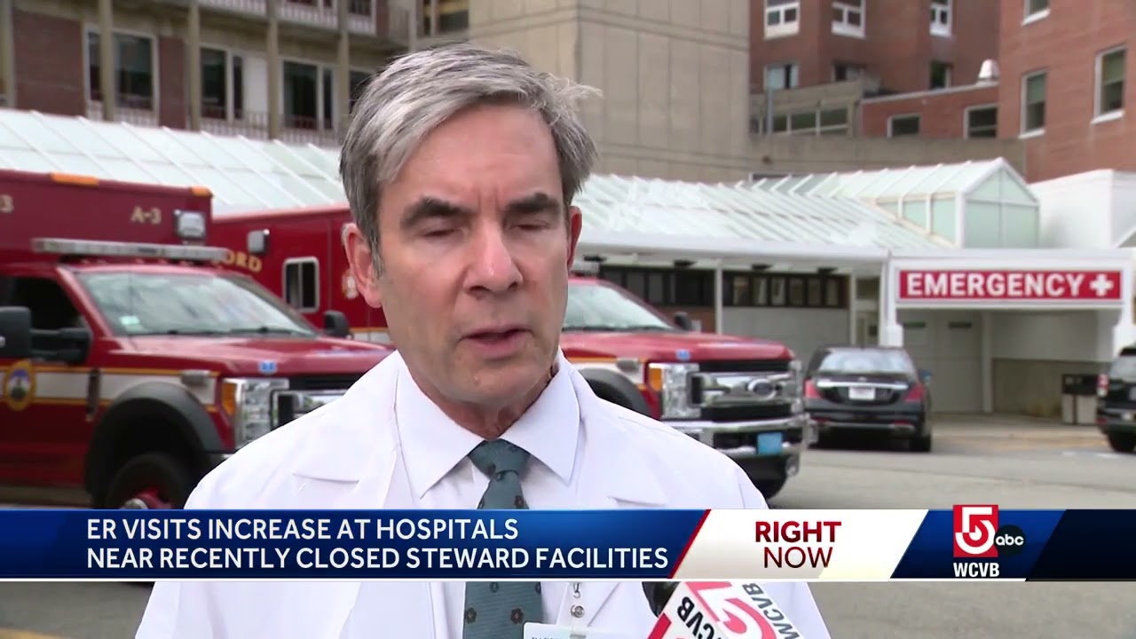 Emergency rooms near closed Steward hospitals see more patients