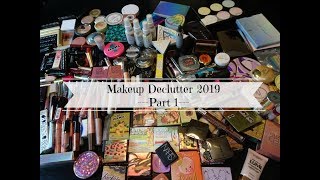 Huge Makeup Collection & Declutter 2019 -Part 1- Lipstick & Lip Gloss