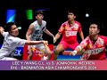 Lee yangwang chi lin vs supak jomkohkittinupong kedren  badminton 2024