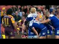 Sam thaiday packs in bulldogs scrum