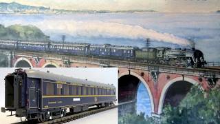 LS Models - Models World : Le Train Bleu - Unpacking The Blue Train H0 gauge set of CIWL cars