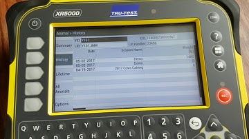 XR5000 - View animals feature overview