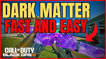 BLACK OPS 6: HOW TO GET DARK MATTER CAMO FAST
