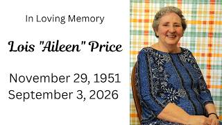 Bethany PHC, Williamston, NC - In Loving Memory of Lois Aileen Price