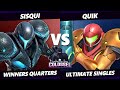 Colossel winners quarters  sisqui dark samus vs quik samus ssbu ultimate tournament