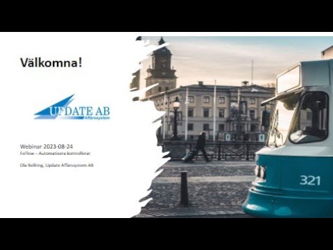 Inspelat webinar med ExFlow