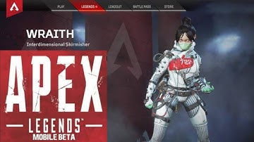 SOLO VS SQUAD - WRAITH GAMEPLAY - APEX LEGENDS MOBILE CLOSED BETA (FPP)