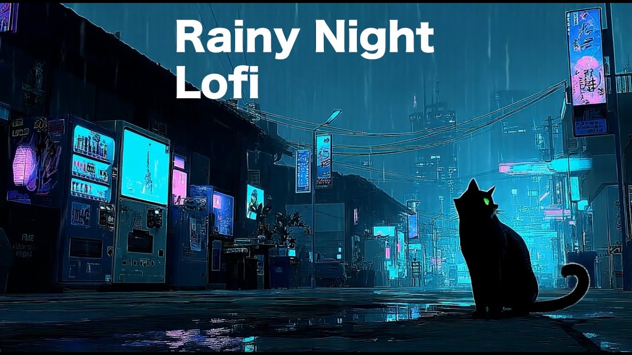 Rainy Night Lo-Fi for When You Feel Down | うまく行かない夜に寄り添うRainy Night Lofi