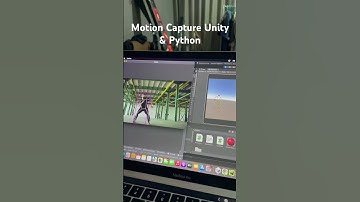 Motion Capture using Python and Unity #pythonprogramming #unity3d  #motioncapture
