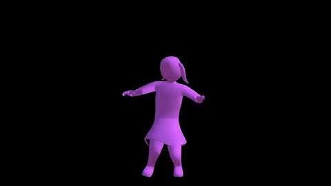 Hyper casual game character - 3D