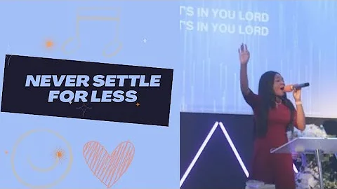Settle for Less by Khaya Mthethwa || Cover by Chichi Ivory with Winners Chapel Glasgow Choir