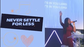 Settle for Less by Khaya Mthethwa || Cover by Chichi Ivory with Winners Chapel Glasgow Choir