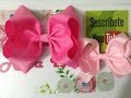 Como hacer el Boutique Bow super fácil VIDEO No.597 creaciones  rosa isela