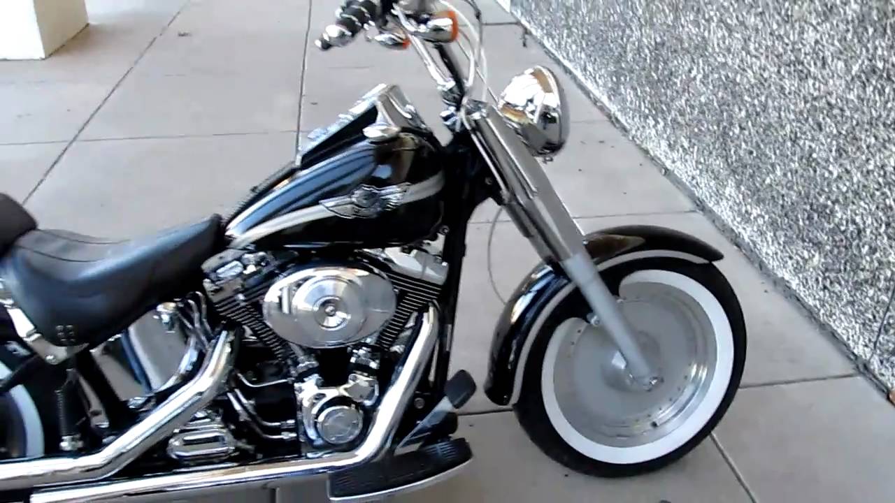 2003 Harley  Davidson  Softail Fat Boy  FLSTF Vance Hines 