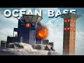 We Built an OCEAN ROCK FORTRESS to Defend Against Rust Clans