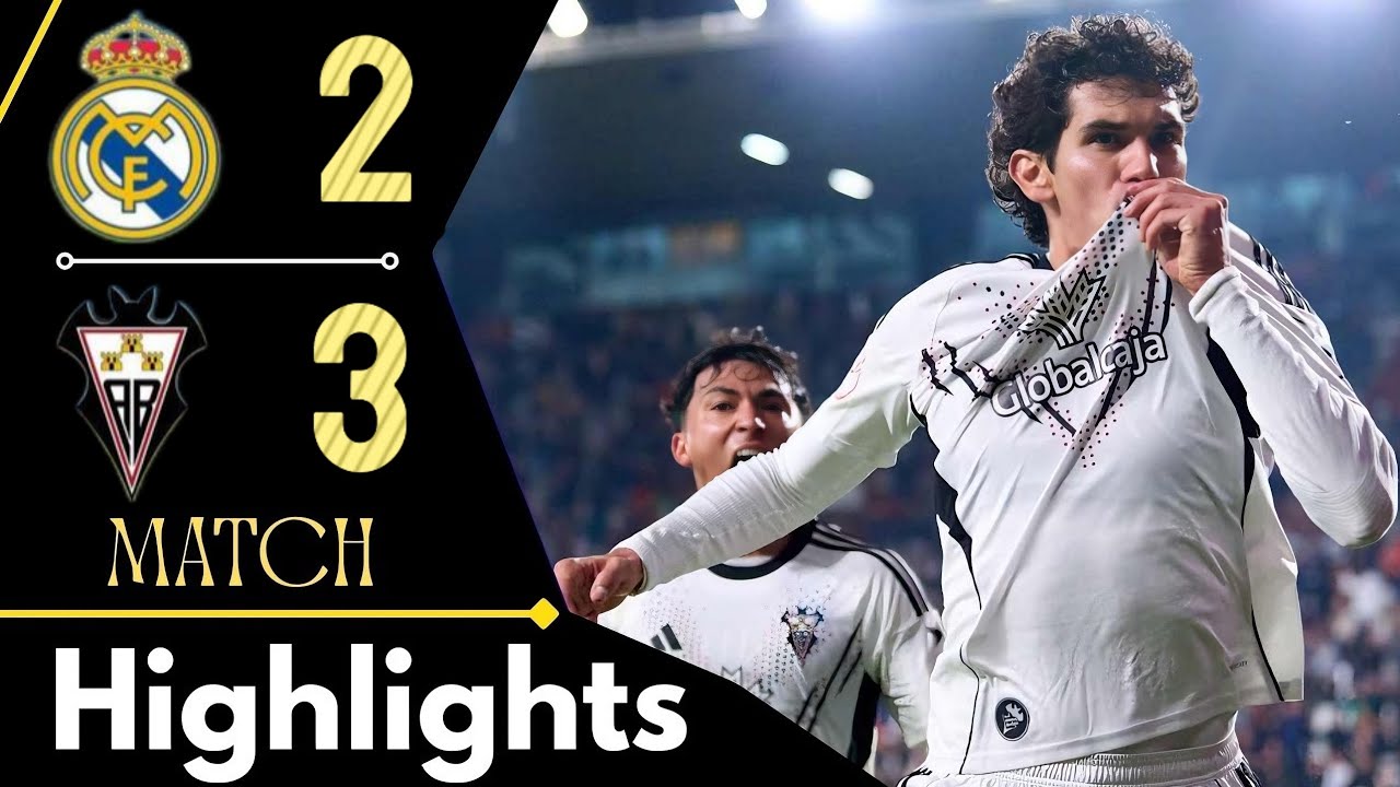 Real Madrid vs Albacete Highlights 2026 | 2-3 | All Goals & Key Moments | Copa del Rey HD ⚽🔥